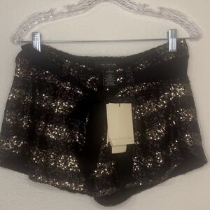 MM Couture Sequence Hot Pants Mini Shorts